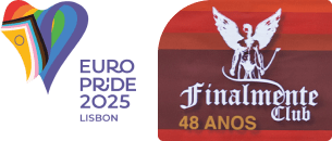 2 Logótipos: Euro Pride 2005 Lisbon e Finalmente Club